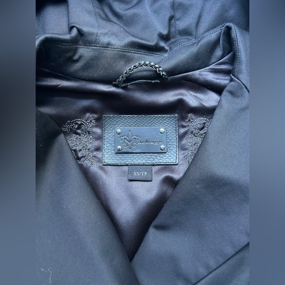 Mackage Hooded Coat with Leather Accent Sleeves - Picture 8 of 10